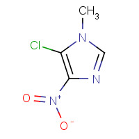 4897-25-0 5-Chloro-1-methyl-4-nitroimidazole chemical structure