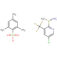 175203-07-3 5-CHLORO-2-(METHYLSULFINOIMIDOYL)-3-(TRIFLUOROMETHYL)PYRIDINE 2,4,6-TRIMETHYLBENZENESULFONATE chemical structure
