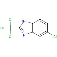 3584-66-5 5-CHLORO-2-(TRICHLOROMETHYL)BENZIMIDAZOLE chemical structure