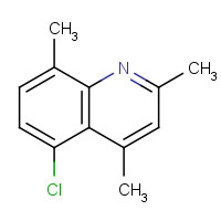 105908-43-8 5-CHLORO-2,4,8-TRIMETHYLQUINOLINE chemical structure