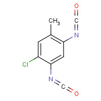 15166-26-4 4-CHLORO-6-METHYL-M-PHENYLENE DIISOCYANATE chemical structure