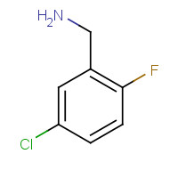 261723-26-6 5-CHLORO-2-FLUOROBENZYLAMINE chemical structure