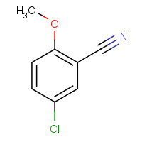 55877-79-7 5-CHLORO-2-METHOXYBENZONITRILE chemical structure