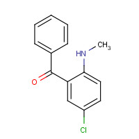 1022-13-5 5-Chloro-2-(methylamino)benzophenone chemical structure
