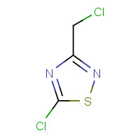 74461-64-6 5-CHLORO-3-(CHLOROMETHYL)-1,2,4-THIADIAZOLE chemical structure
