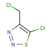 88127-85-9 5-CHLORO-4-(CHLOROMETHYL)-1,2,3-THIADIAZOLE chemical structure