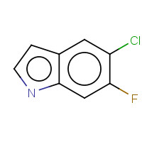 169674-57-1 5-CHLORO-6-FLUOROINDOLE chemical structure