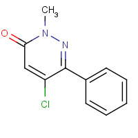 51660-08-3 5-CHLORO-2-METHYL-6-PHENYL-2,3-DIHYDROPYRIDAZIN-3-ONE chemical structure