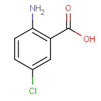 635-21-2 2-Amino-5-chlorobenzoic acid chemical structure