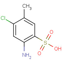 88-51-7 2-Amino-4-chloro-5-methylbenzenesulfonic acid chemical structure
