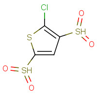86806-70-4 5-CHLOROTHIOPHENE-2,4-DISULFONYL DICHLORIDE chemical structure