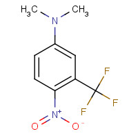 41512-62-3 3-TRIFLUOROMETHYL-N,N-DIMETHYL-4-NITROANILINE chemical structure
