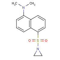 51908-46-4 5-DIMETHYLAMINONAPHTHALENE-1-SULFONYL AZIRIDINE chemical structure