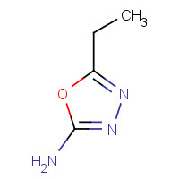 3775-61-9 5-ETHYL-1,3,4-OXADIAZOL-2-YLAMINE chemical structure