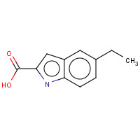 37033-93-5 5-ETHYLINDOLE-2-CARBOXYLIC ACID chemical structure