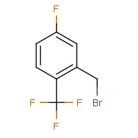 239135-48-9 5-FLUORO-2-(TRIFLUOROMETHYL)BENZYL BROMIDE chemical structure