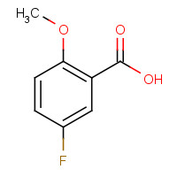 394-04-7 5-FLUORO-2-METHOXYBENZOIC ACID chemical structure