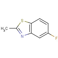 399-75-7 5-FLUORO-2-METHYLBENZOTHIAZOLE chemical structure