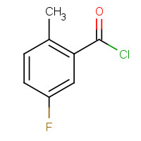 21900-39-0 5-Fluoro-2-methylbenzoyl chloride chemical structure