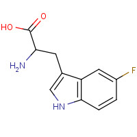 154-08-5 5-FLUORO-DL-TRYPTOPHAN chemical structure
