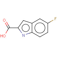 399-76-8 5-Fluoroindole-2-carboxylic acid chemical structure