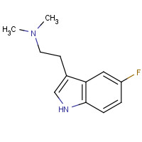 22120-36-1 5-FLUORO-N,N-DIMETHYLTRYPTAMINE chemical structure