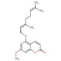 7380-39-4 5-GERANOXY-7-METHOXYCOUMARIN chemical structure