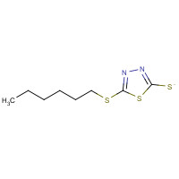 4858-28-0 2-N-HEXYLTHIO-1,3,4-THIADIAZOLE-5-THIOL chemical structure