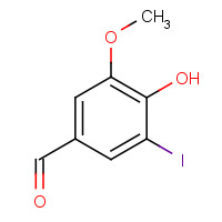 5438-36-8 5-IODOVANILLIN chemical structure