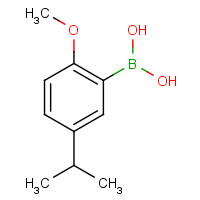 216393-63-4 5-ISOPROPYL-2-METHOXYBENZENEBORONIC ACID chemical structure