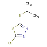 62868-67-1 5-ISOPROPYLTHIO-1,3,4-THIADIAZOLE-2-THIOL chemical structure