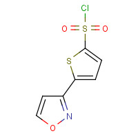 160233-27-2 5-ISOXAZOL-3-YLTHIOPHENE-2-SULFONYL CHLORIDE chemical structure