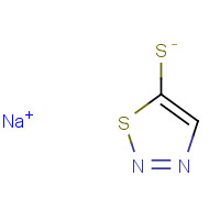 75849-83-1 5-Mercapto-1,2,3-thiadiazole sodium salt chemical structure