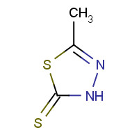 29490-19-5 2-Mercapto-5-methyl-1,3,4-thiadiazole chemical structure
