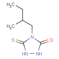 306936-78-7 5-MERCAPTO-4-(2-METHYLBUTYL)-4H-1,2,4-TRIAZOL-3-OL chemical structure