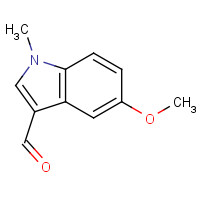 39974-94-2 5-METHOXY-1-METHYLINDOLE-3-CARBOXALDEHYDE chemical structure