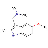 6260-96-4 5-METHOXY-2-METHYLGRAMINE chemical structure