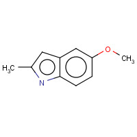 1076-74-0 5-METHOXY-2-METHYLINDOLE chemical structure