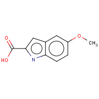 4382-54-1 5-METHOXYINDOLE-2-CARBOXYLIC ACID chemical structure