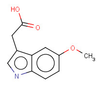 3471-31-6 5-Methoxyindole-3-acetic acid chemical structure