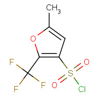 306935-02-4 5-METHYL-2-(TRIFLUOROMETHYL)-3-FURANSULFONYL CHLORIDE chemical structure