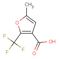 17515-74-1 5-METHYL-2-(TRIFLUOROMETHYL)-3-FUROIC ACID chemical structure