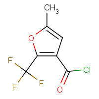 175276-66-1 5-METHYL-2-(TRIFLUOROMETHYL)FURAN-3-CARBONYL CHLORIDE chemical structure