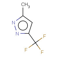10010-93-2 3-METHYL-5-(TRIFLUOROMETHYL)PYRAZOLE chemical structure