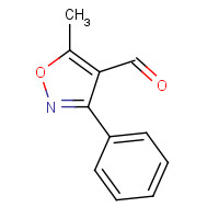 87967-95-1 5-METHYL-3-PHENYL-4-ISOXAZOLECARBALDEHYDE chemical structure