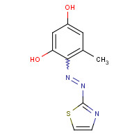 37422-56-3 5-METHYL-4-(2-THIAZOLYLAZO)RESORCINOL chemical structure