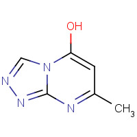 3886-55-3 5-METHYL-7-HYDROXY-1,2,4-TRIAZOLO[1,5-A]PYRIMIDINE chemical structure