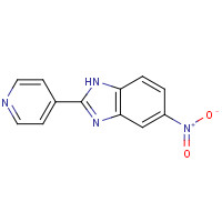 148533-73-7 5-NITRO-2-(4-PYRIDINYL)-1H-BENZIMIDAZOLE chemical structure