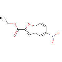 69404-00-8 ETHYL 5-NITROBENZOFURAN-2-CARBOXYLATE chemical structure