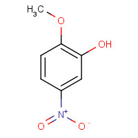 636-93-1 2-Methoxy-5-nitrophenol chemical structure